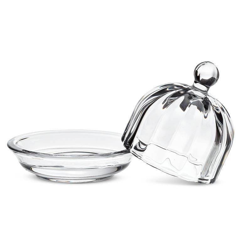 Mini Glass Dish with Lid