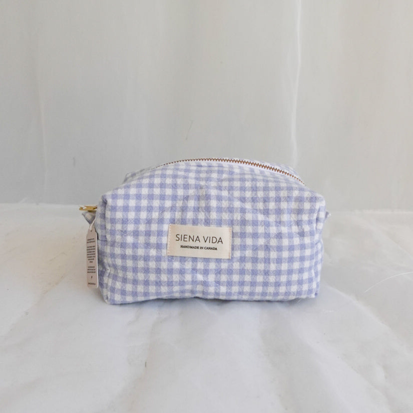 Quilted Cosmetic Pouches