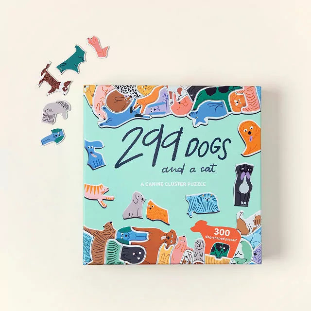 299 Dogs (and a cat) 300 Piece Puzzle