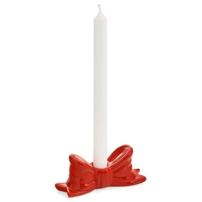 Ceramic Bow Candle Holder