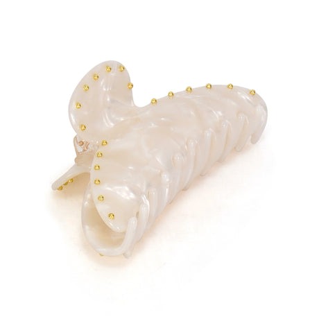 Gold Studded Claw Clip