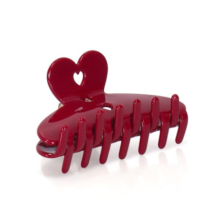 Cut-Out Heart Claw Clip