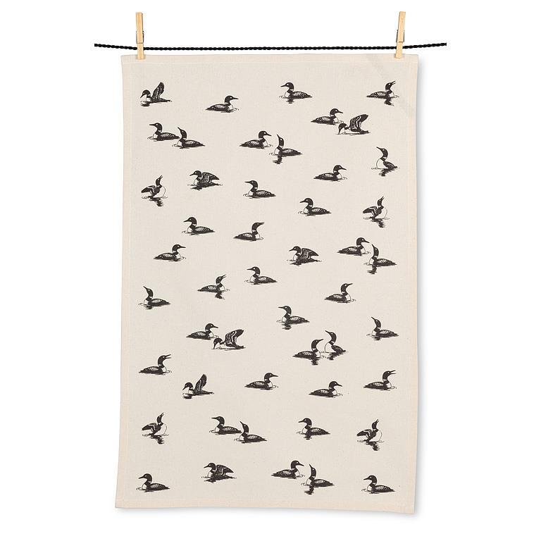 Loons Tea Towel