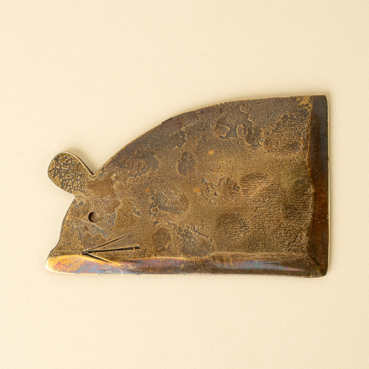 Petit Souris Cheese Knife with Wooden Base