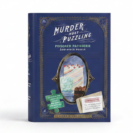 Murder Most Puzzling: The Poisoned Patisserie 500-piece Puzzle