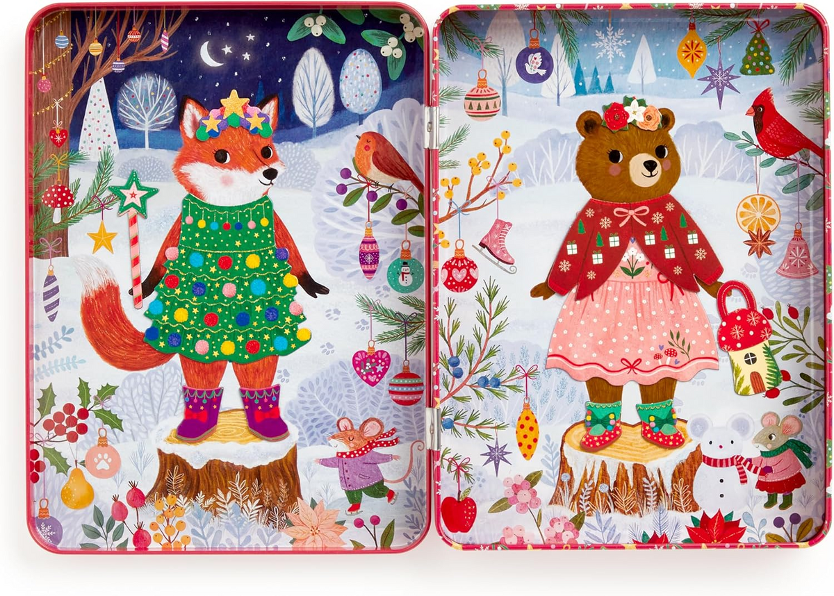 Merry Woodland Magnetic Dress-up Set