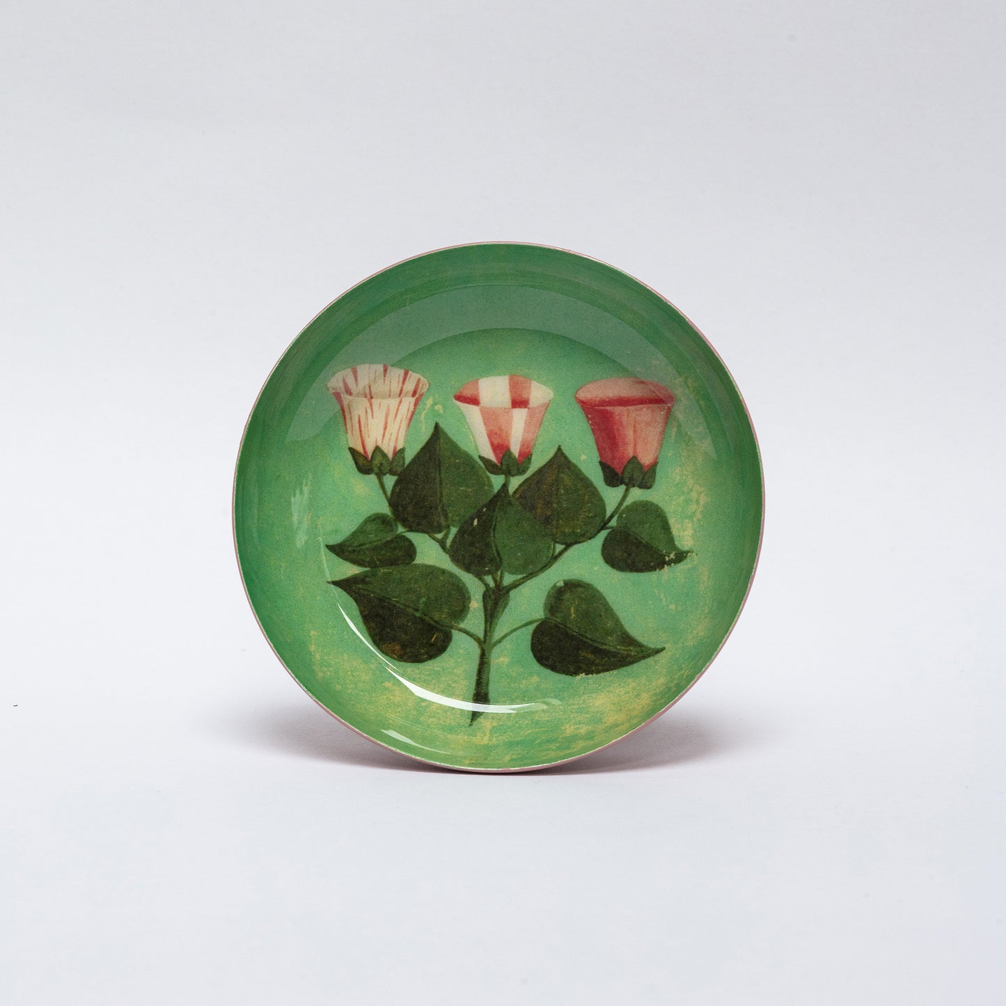 Printed Round Enamel Tray - Festival of Flowers