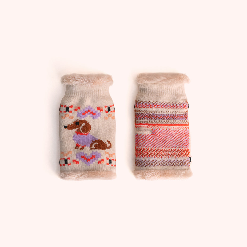 Sausage Dog Wrist Warmers