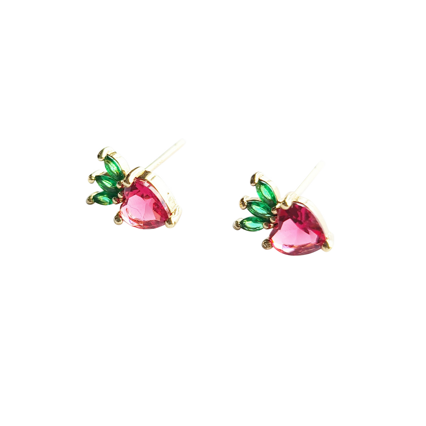 Fraise Strawberry Earrings