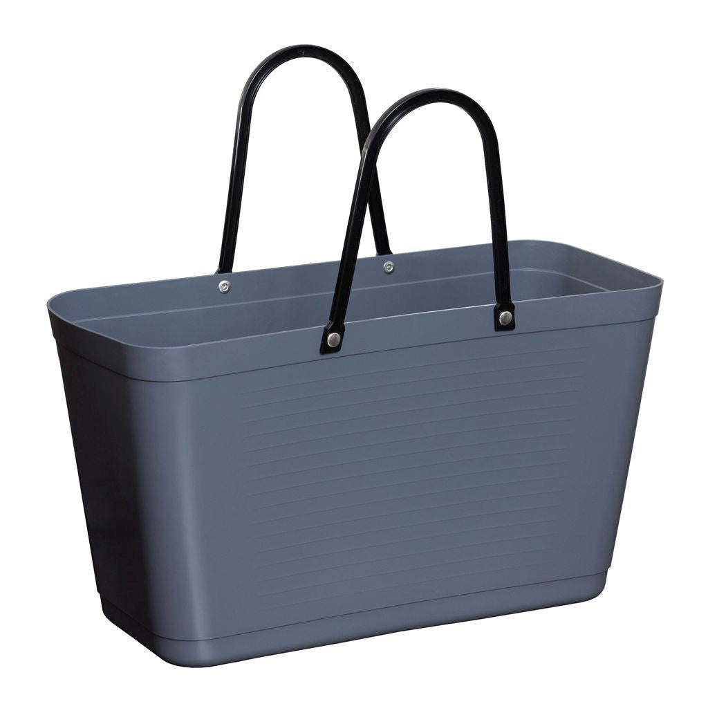 "Green Plastic" Large Hinza Shopper