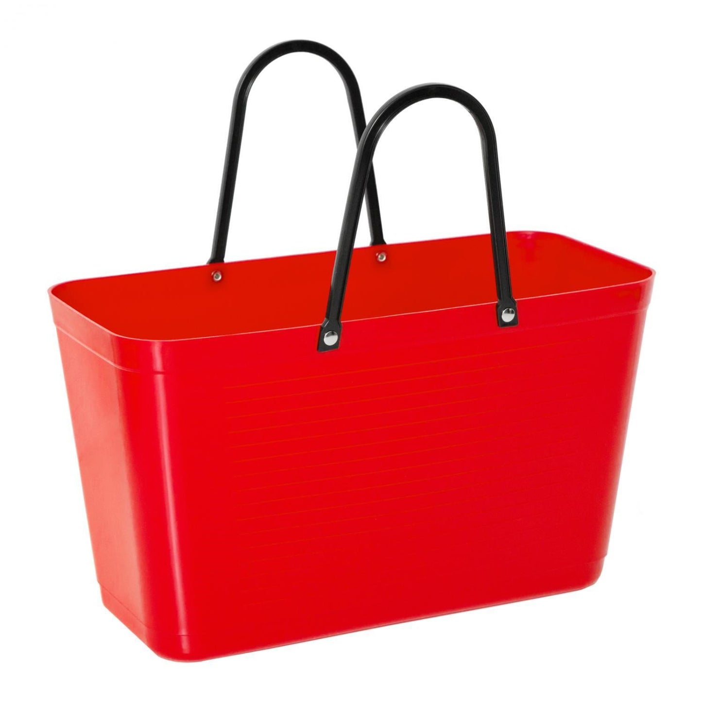"Green Plastic" Large Hinza Shopper