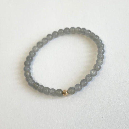 Dainty Magic Bracelet - Labradorite & Gold