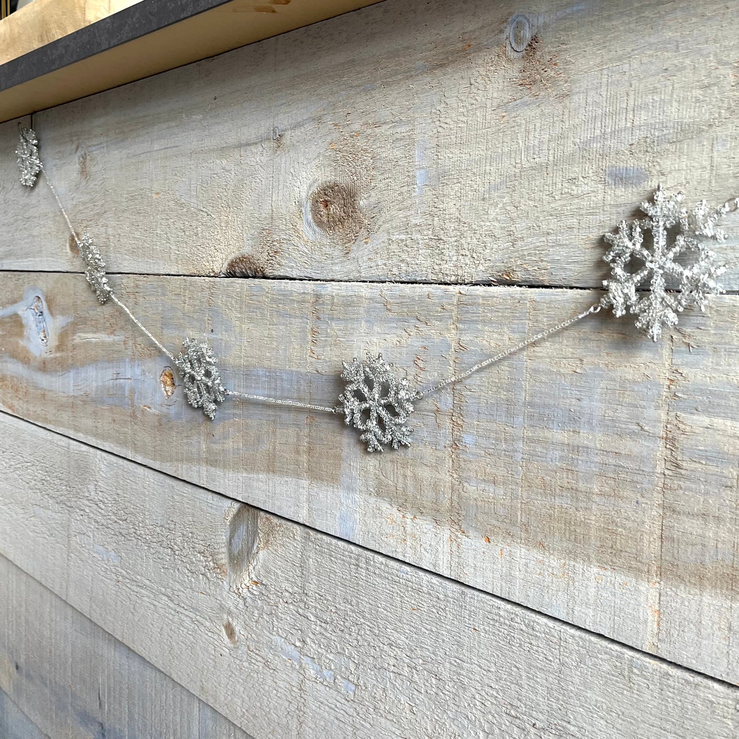 Beaded Snowflake Garlands