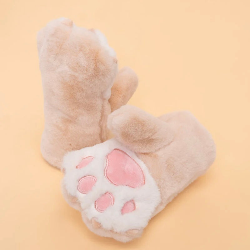 Kid's Fluffy Mittens