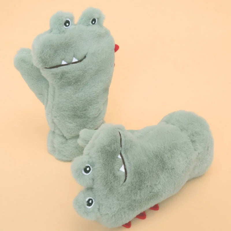 Kid's Fluffy Mittens
