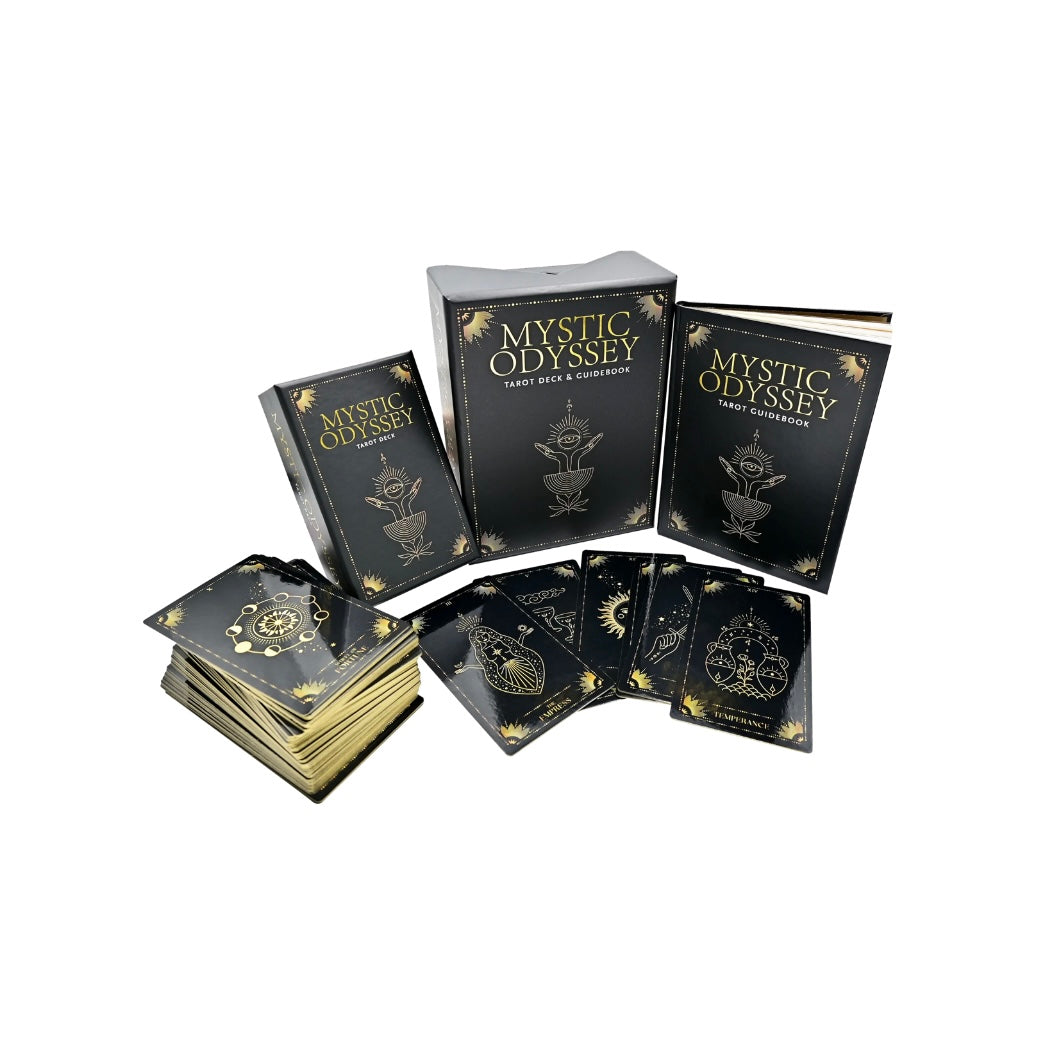 Mystic Odyssey Tarot Deck & Guidebook