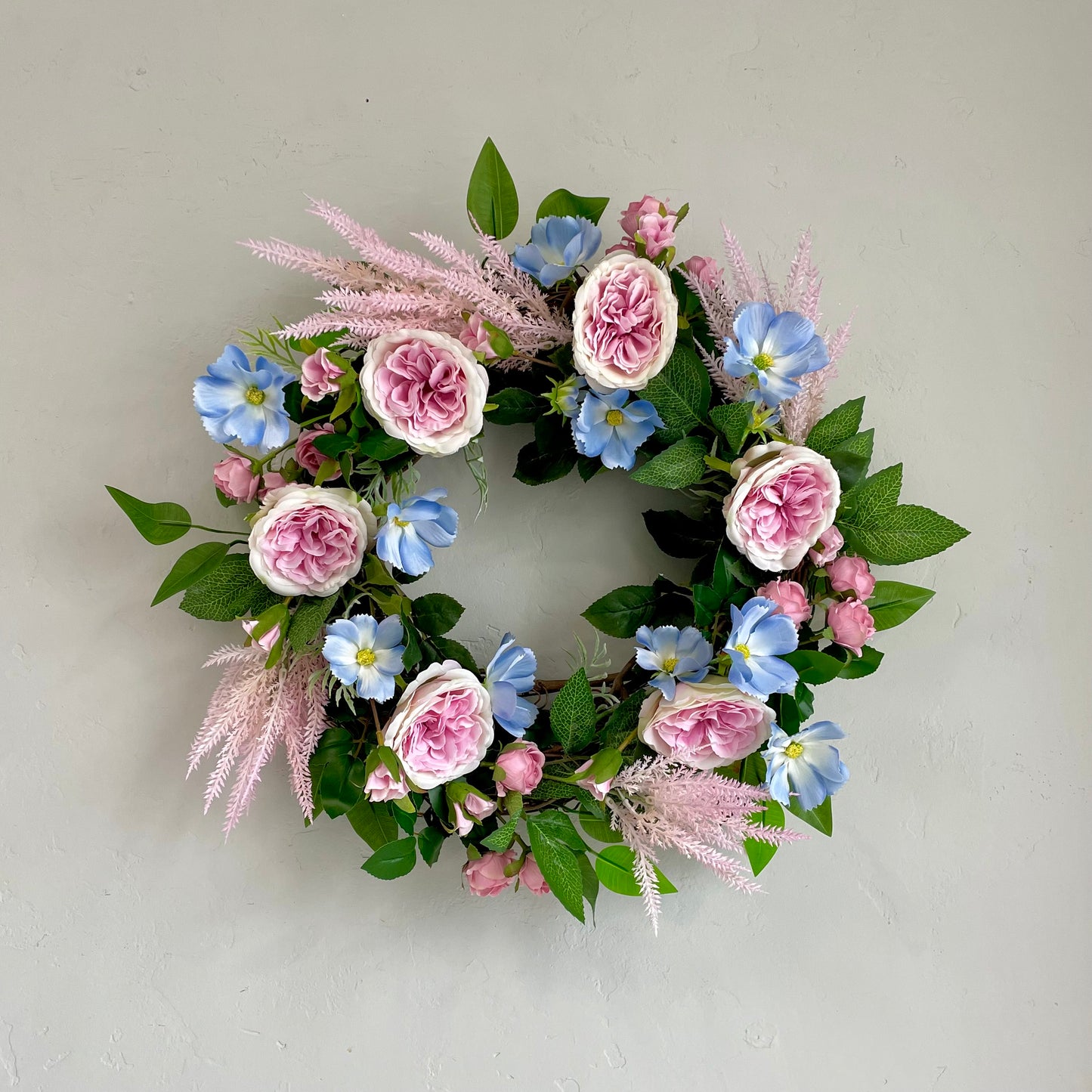 Rose Garden Wreath 20"
