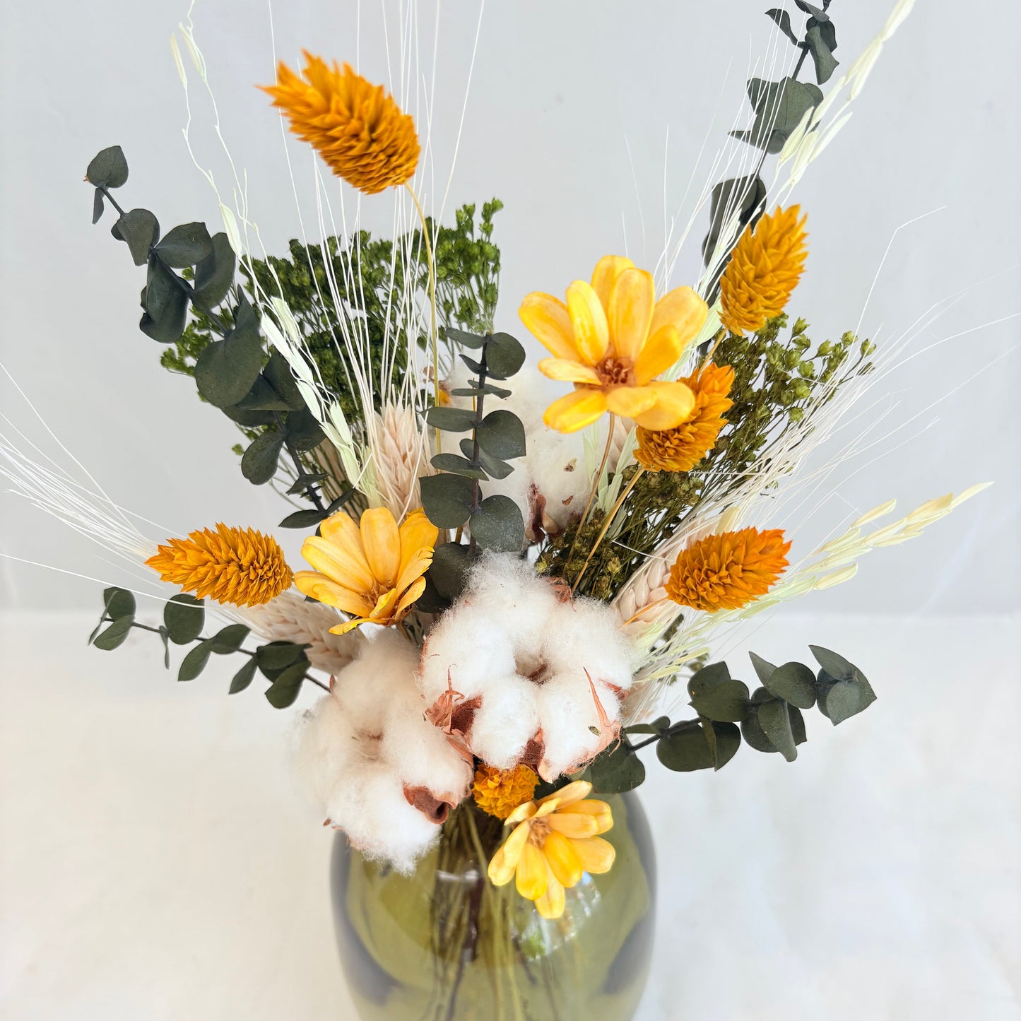 Mini Bud Vase Dried - Marigold Glen