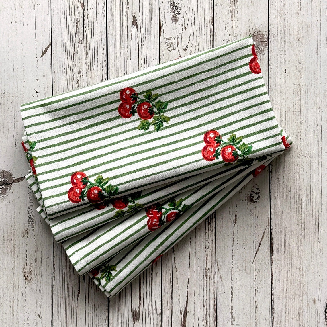Printed Cotton Woven Napkins Set/4