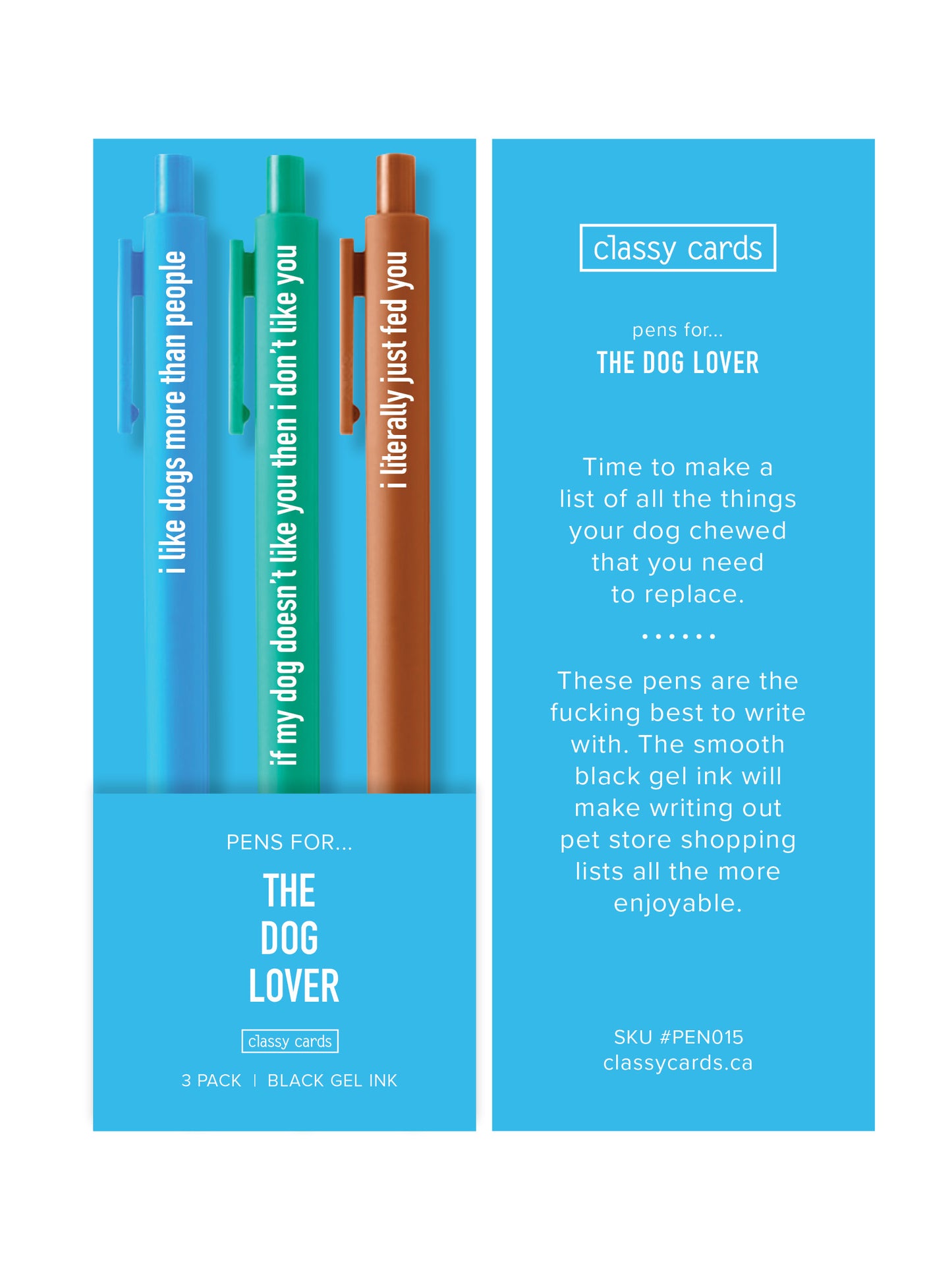 Classy Cards Funny Pen Sets