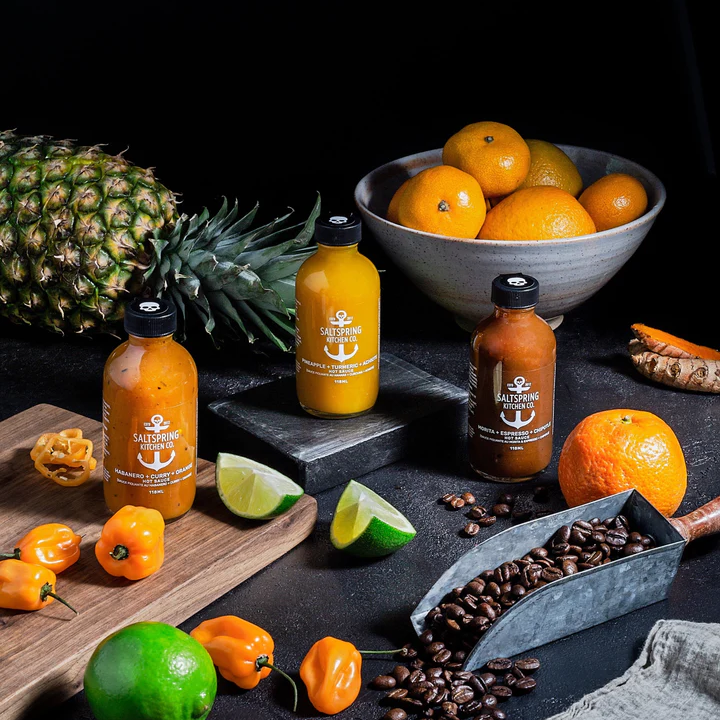 Salt Spring Kitchen Co. Hot Sauce Trio