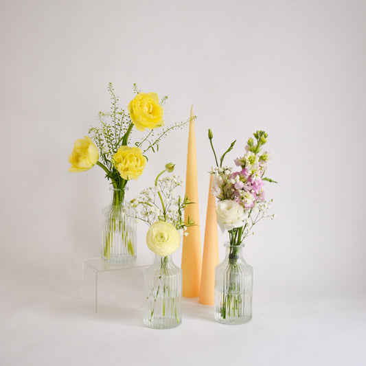 Seasonal Budvase Trio