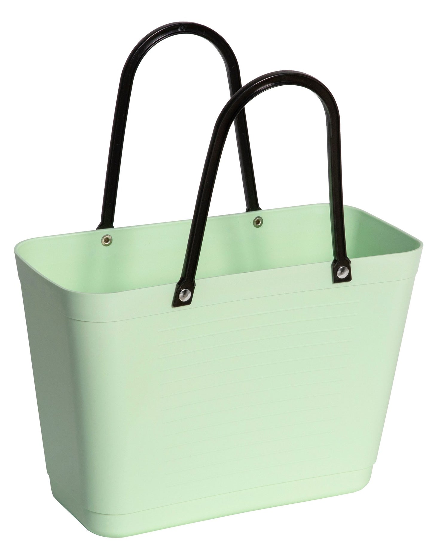 "Green Plastic" Small Hinza Shopper