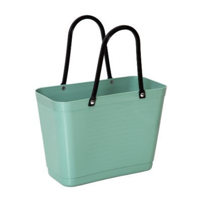"Green Plastic" Small Hinza Shopper