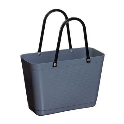 "Green Plastic" Small Hinza Shopper