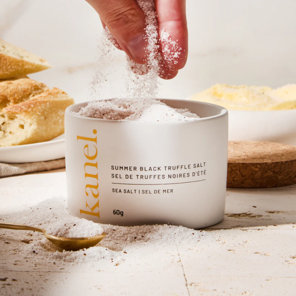 Kanel Black Truffle Salt Cellar