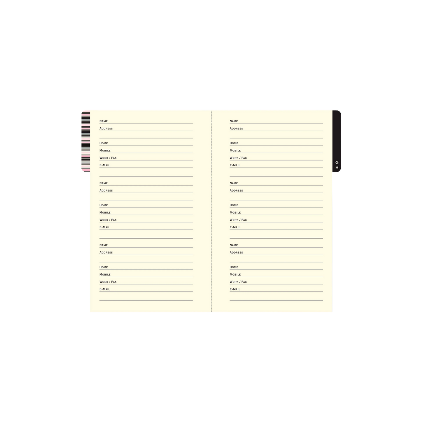 Little Pink Book of Addresses