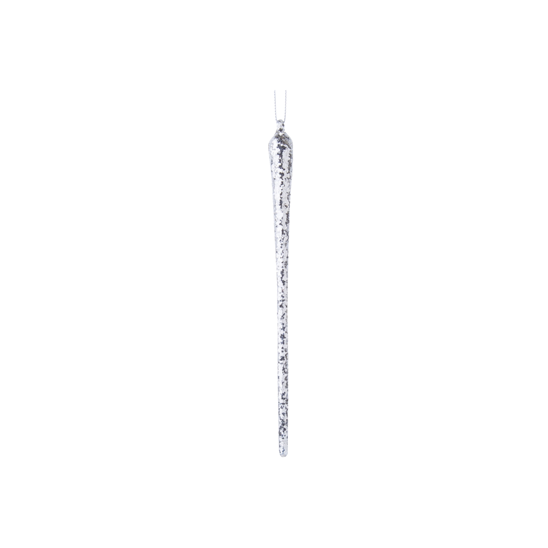 Glass Icicle Ornament Small