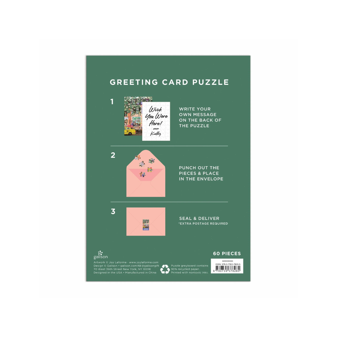 Greeting Card Puzzle - Spring Street