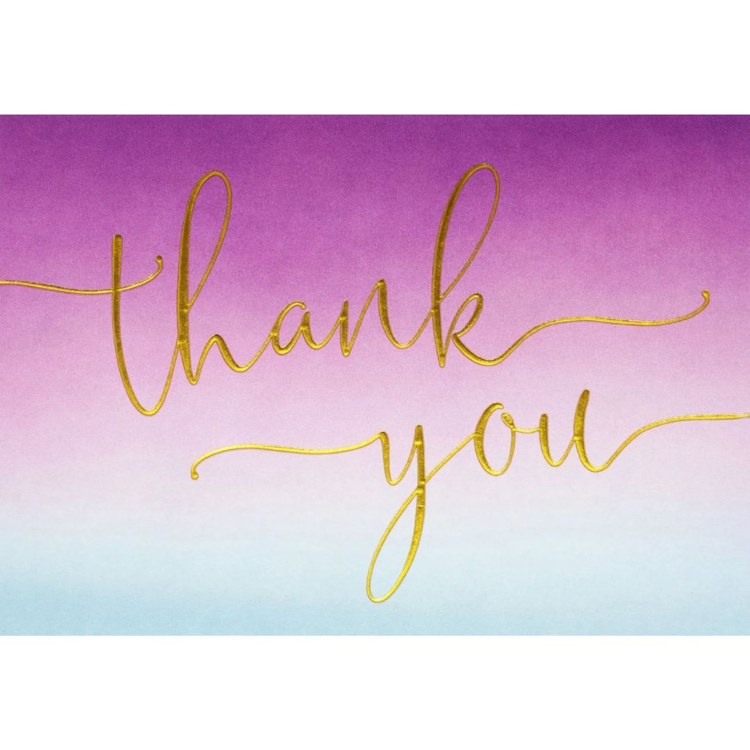 Boxed Thank You Greeting Cards