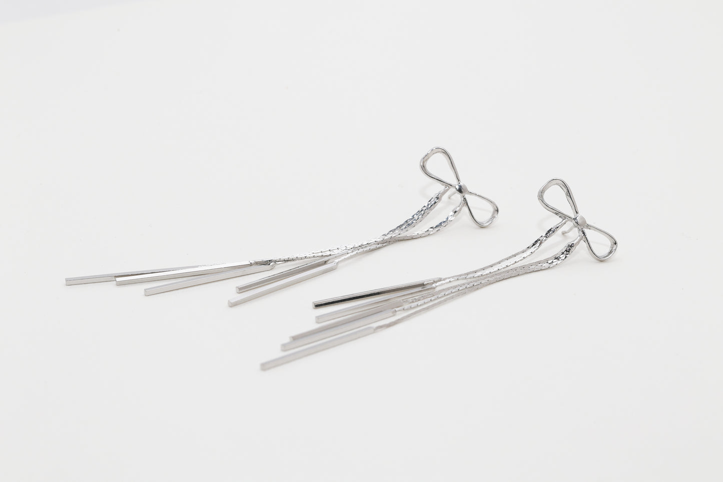 Bambu Bowtie Dangle Earrings