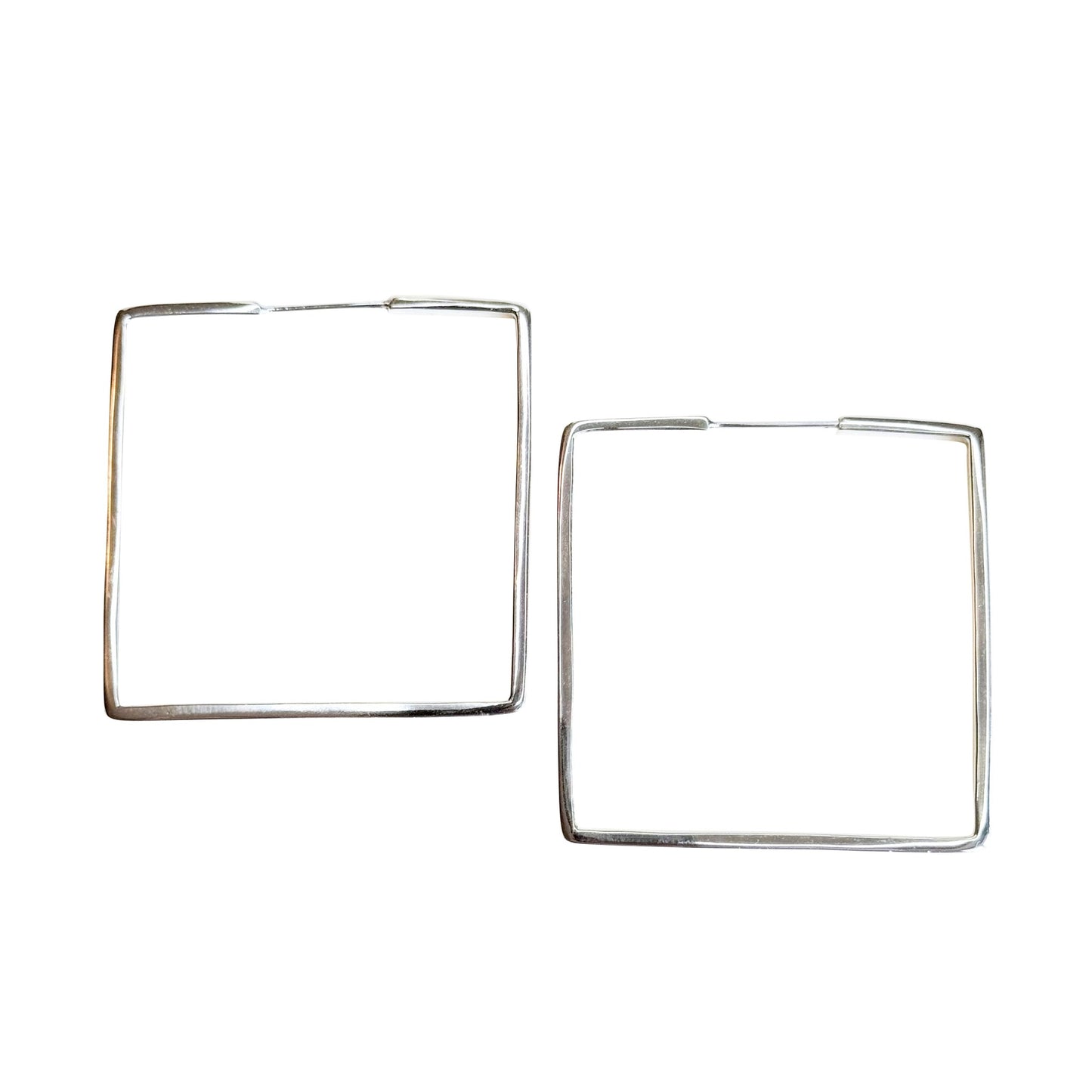 Bambu Square Hoop Earrings