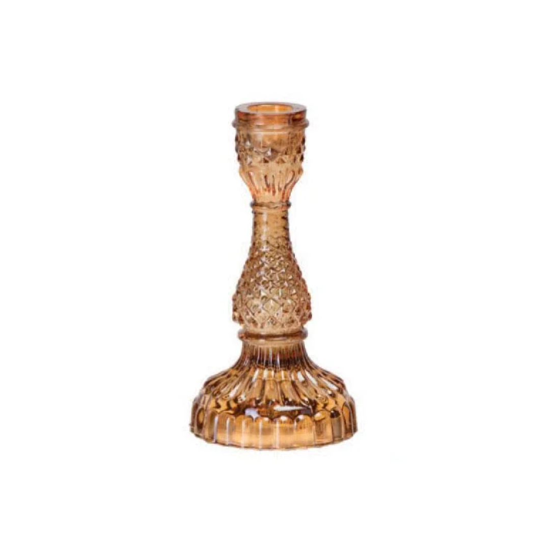 Bella Glass Taper Holder - Large
