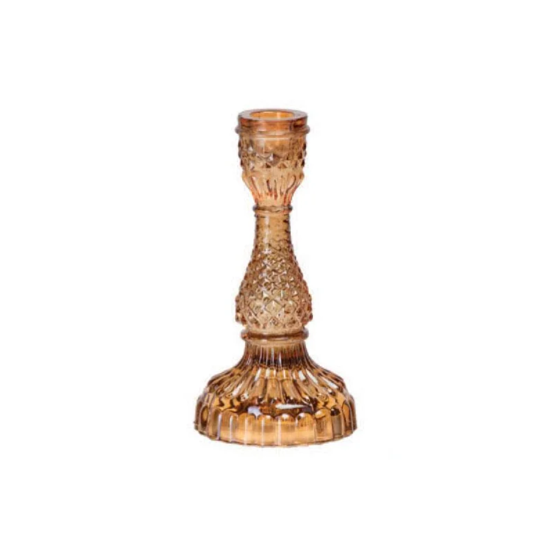Bella Glass Taper Holder - Medium