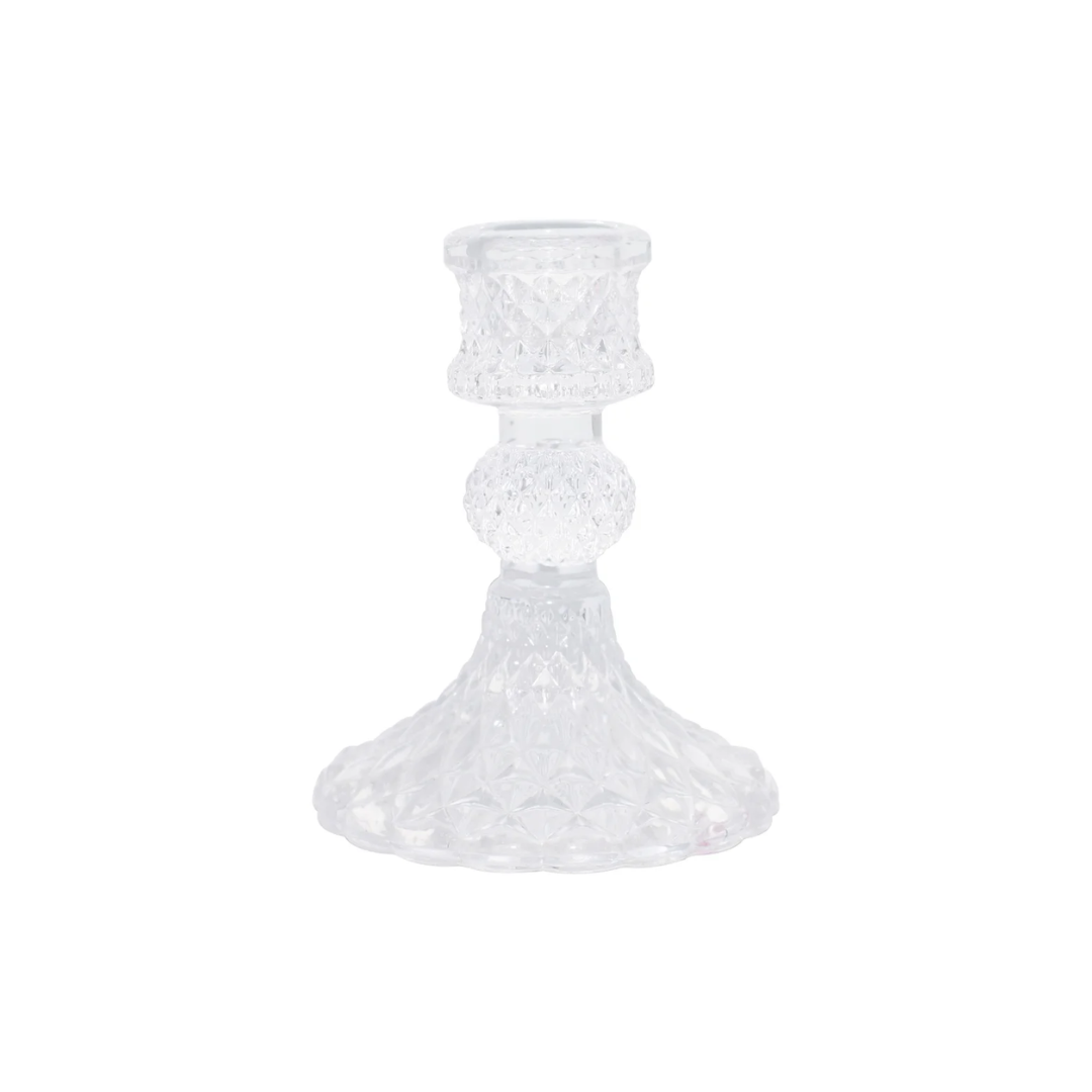 Bella Glass Taper Holder - Small