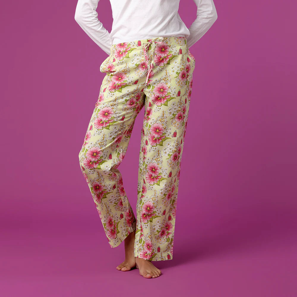 Cotton Pajama Pants in a Bag - Small