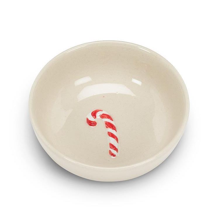 Mini Candy Cane Bowl