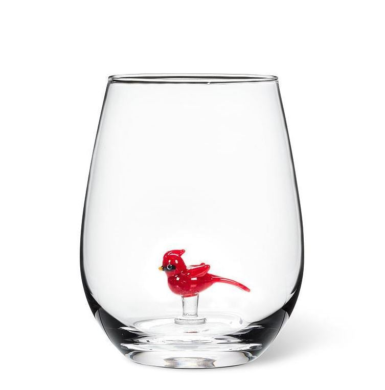 Cardinal Wine Glass