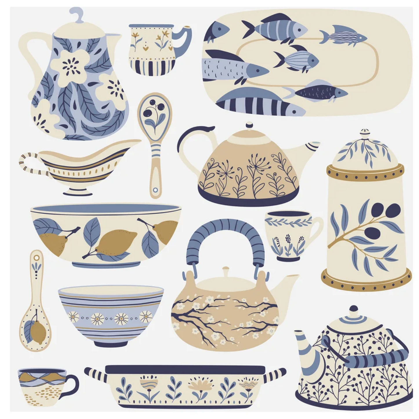 Bright & Botanical Paper Napkins