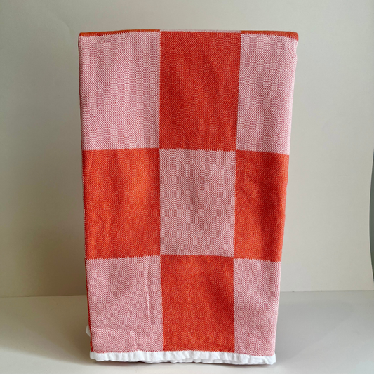 Checkerboard Beach Towel