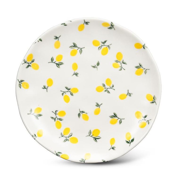 Stoneware Fruit Plates