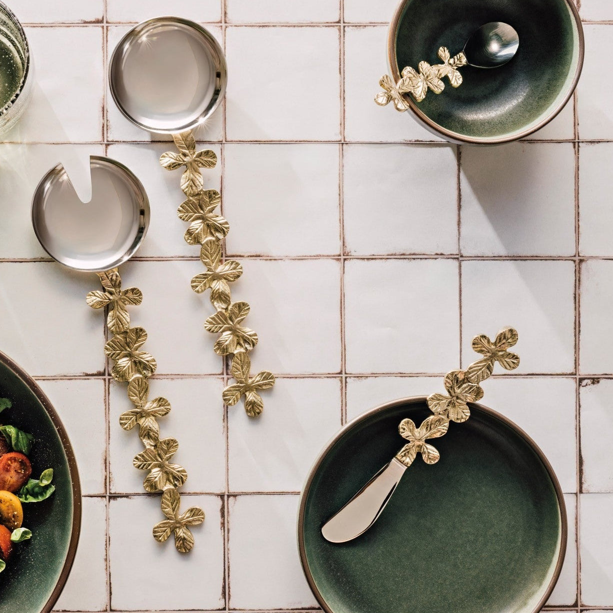 Clover Cheese Knives Set