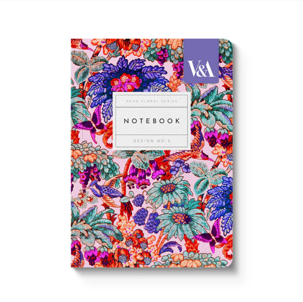 A6 Floral Paperback Notebooks