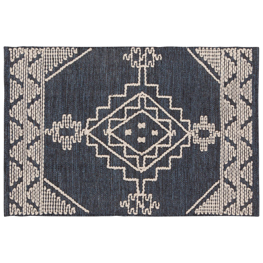 Courtyard Woven Cotton Rug