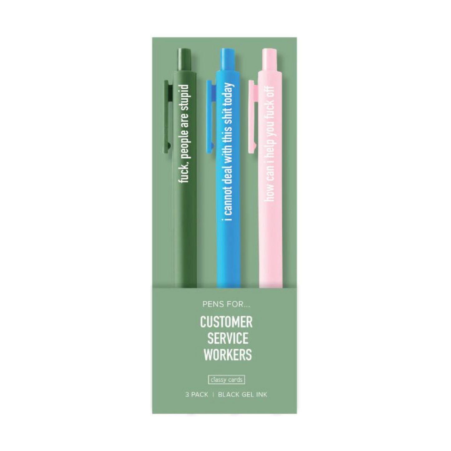 Classy Cards Funny Pen Sets