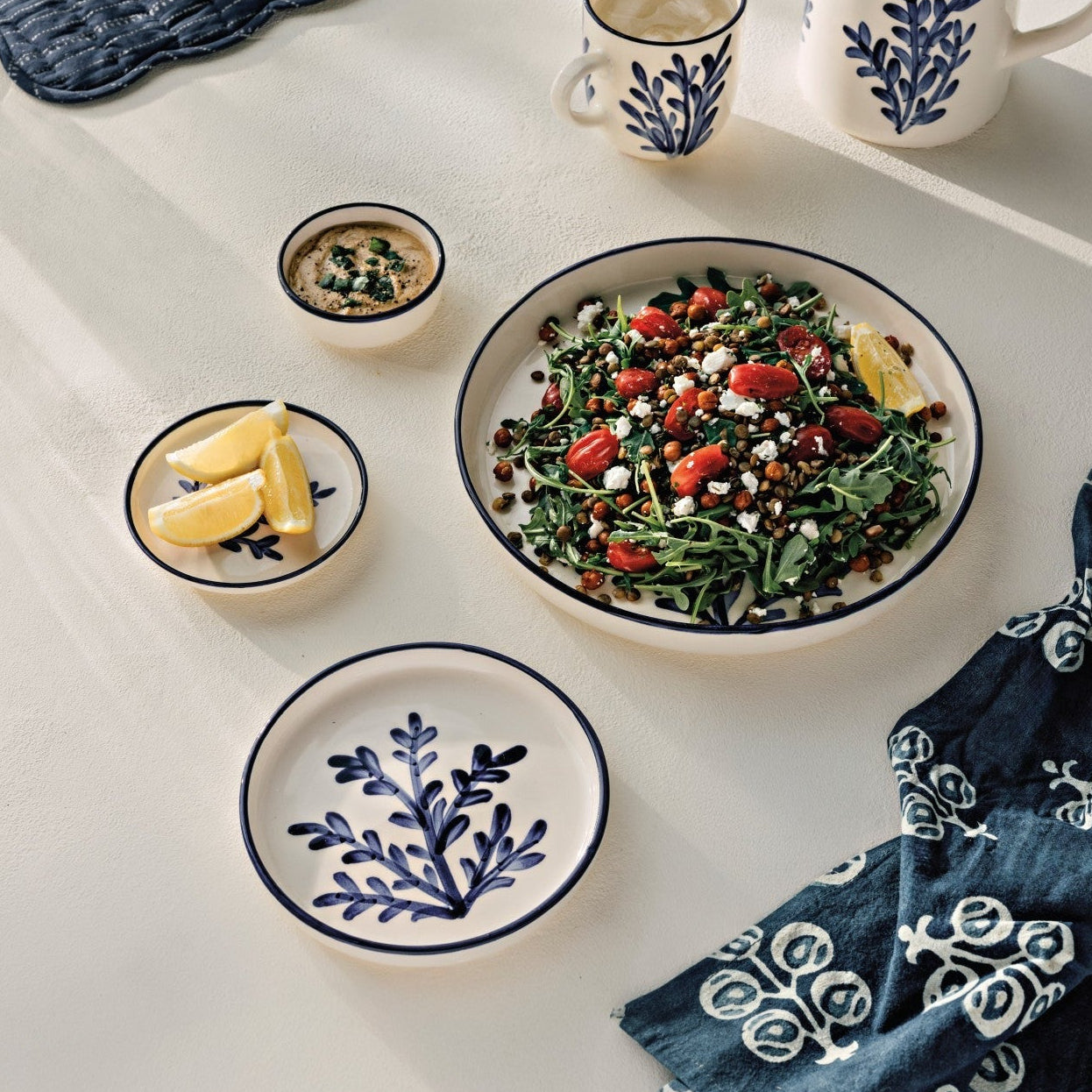 Floren 6.5" Hand-Painted Side Plate